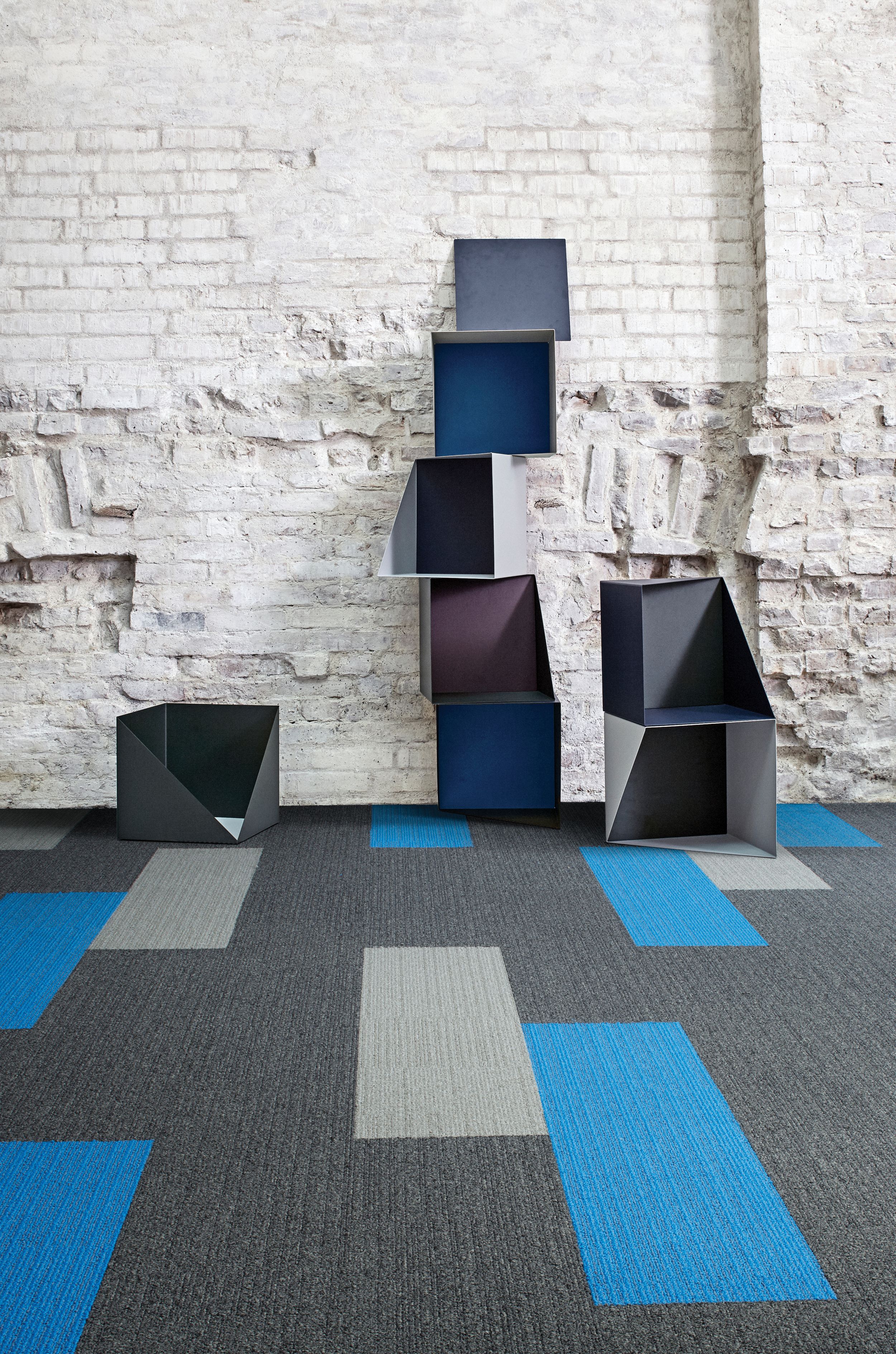 On Line: On & Off Line Collection Carpet Tile by Interface